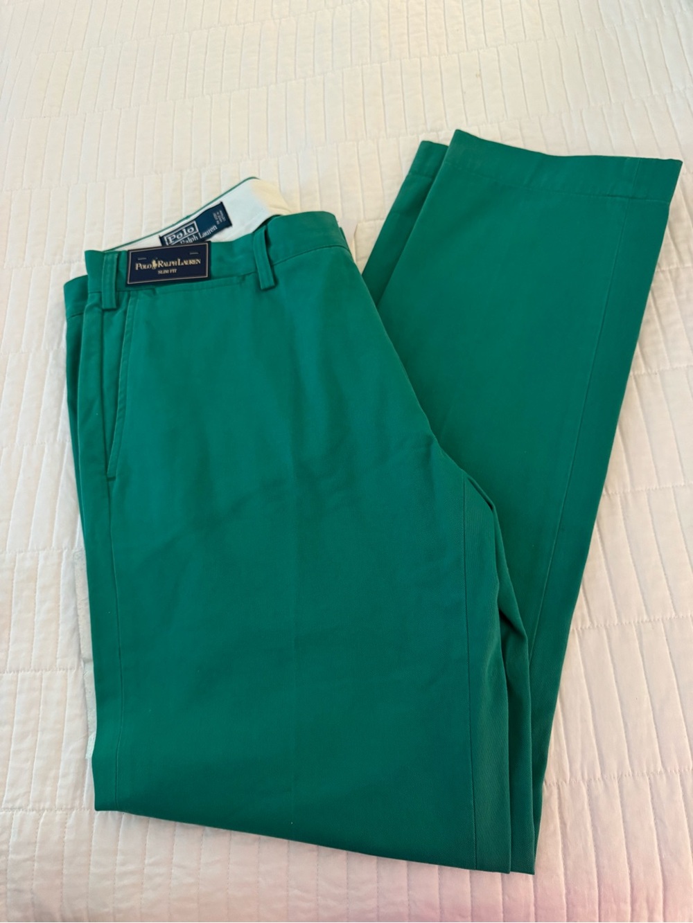 Ralph Lauren Emerald Green Men's Chino Pants